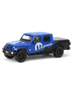 Camioneta Gladiator 2021 Greenlight 1/64 Azul y Negro