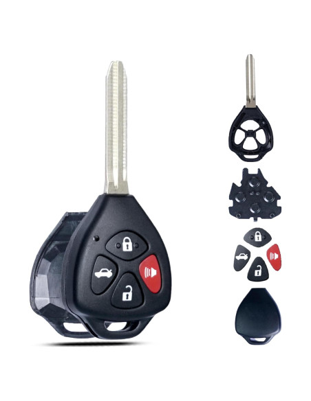 Funda de Llave de Repuesto SUPALAND para Toyota Camry Corolla Venza Avalon 2006-2013 Funda de Llave de Repuesto SUPALAND para Toyota Camry Corolla Venza Avalon 2006-2013