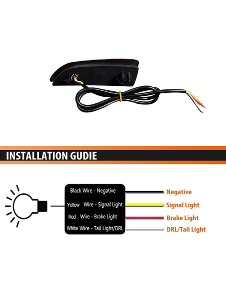 Lentes LED Rojos Ahumados ADIIL para Lexus CT200h y Corolla Lentes LED Rojos Ahumados ADIIL para Lexus CT200h y Corolla