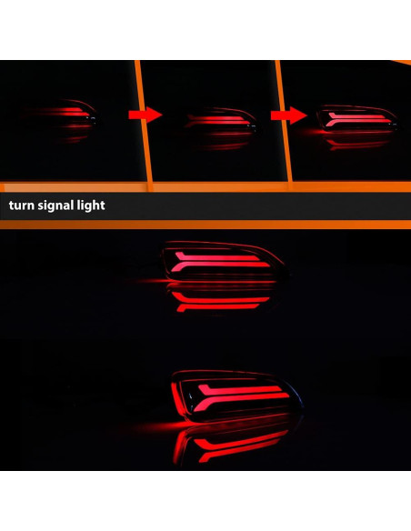 Lentes LED Rojos Ahumados ADIIL para Lexus CT200h y Corolla Lentes LED Rojos Ahumados ADIIL para Lexus CT200h y Corolla