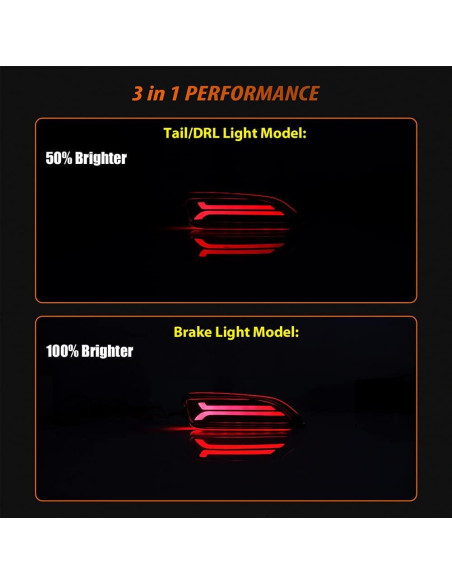 Lentes LED Rojos Ahumados ADIIL para Lexus CT200h y Corolla Lentes LED Rojos Ahumados ADIIL para Lexus CT200h y Corolla