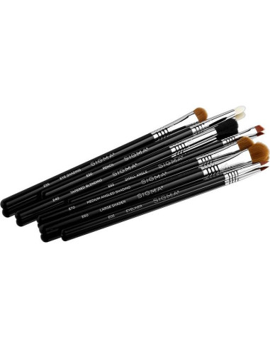 Conjunto de Brochas de Maquillaje para Ojos Sigma Beauty - 7 Piezas