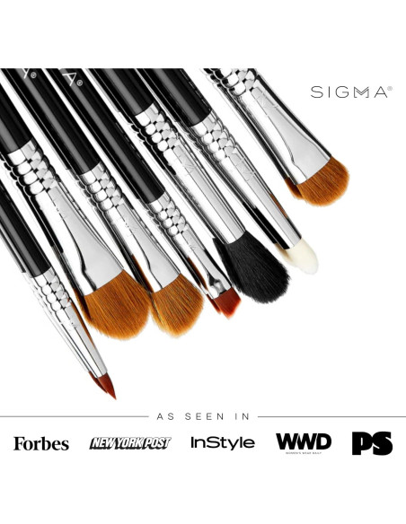 Conjunto de Brochas de Maquillaje para Ojos Sigma Beauty - 7 Piezas Conjunto de Brochas de Maquillaje para Ojos Sigma Beauty - 7 Piezas