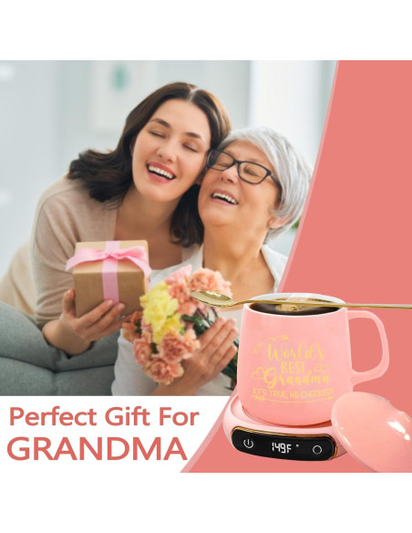 Calentador de Taza Eléctrico Dolficy con Taza para Abuela Calentador de Taza Eléctrico Dolficy con Taza para Abuela