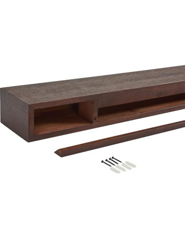 Manto Flotante Touchstone 60" Espresso Rústico para Chimenea