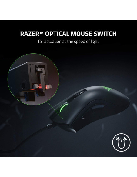 Razer DeathAdder v2 Ratón Gaming Ergonómico RGB Programable Razer DeathAdder v2 Ratón Gaming Ergonómico RGB Programable