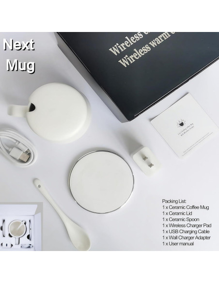 Taza Calentadora Inteligente Cetuximise 13 Oz Blanca 2025 Taza Calentadora Inteligente Cetuximise 13 Oz Blanca 2025