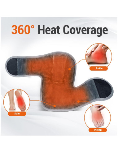 Almohadilla Calentadora Comfytemp para Alivio de Dolor en Pies