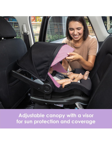 Asiento de Auto para Bebé Baby Trend EZ-Lift PRO Dash Rose