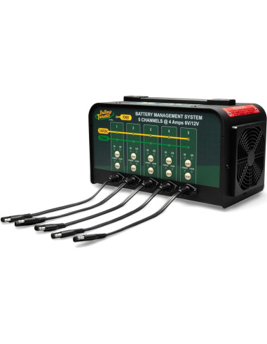 Cargador Multibanco Battery Tender 5 Baterías 12V/6V 4AMP