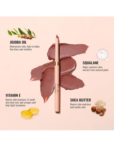 Lápiz de Contorno de Labios Oulac 03 Teddy - Retráctil Vegano