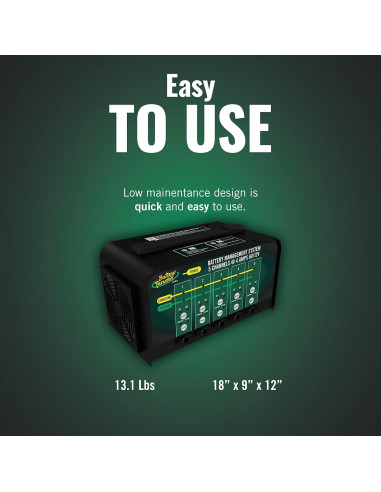 Cargador Multibanco Battery Tender 5 Baterías 12V/6V 4AMP