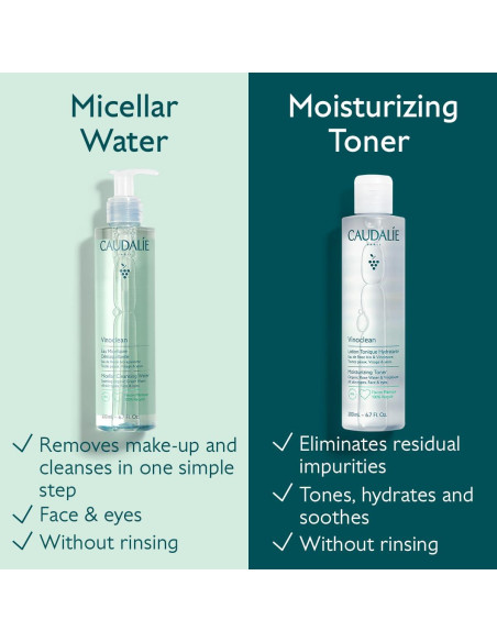 Agua Micelar Limpiadora Caudalie Vinoclean 200 mL Agua Micelar Limpiadora Caudalie Vinoclean 200 mL