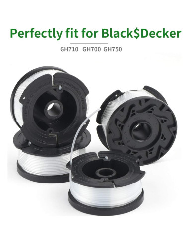 Carretes de Reemplazo YDSL para Desmalezadora Black & Decker AF-100
