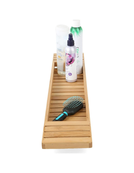 Bandeja para Bañera Mind Reader de Bambú 69.85x14.6 cm Bandeja para Bañera Mind Reader de Bambú 69.85x14.6 cm