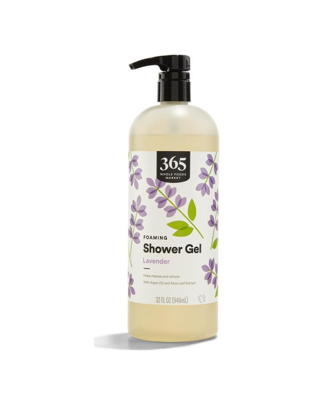 Gel de Ducha Espumoso 365 Whole Foods Lavanda 946 ml Gel de Ducha Espumoso 365 Whole Foods Lavanda 946 ml