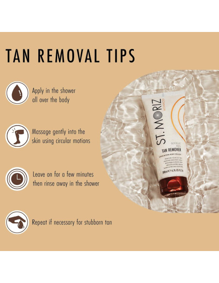 Removedor de Bronceado St Moriz con Ácido Glicólico 200 ml Removedor de Bronceado St Moriz con Ácido Glicólico 200 ml