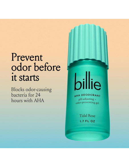 Gel Desodorante AHA Billie 24h Sin Aluminio Rosa de Marea 48g Gel Desodorante AHA Billie 24h Sin Aluminio Rosa de Marea 48g