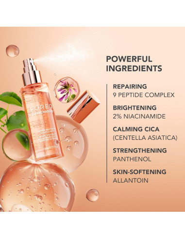 Spray Facial Hidratante FOREO SUPERCHARGED 109.8 ml - Colágeno