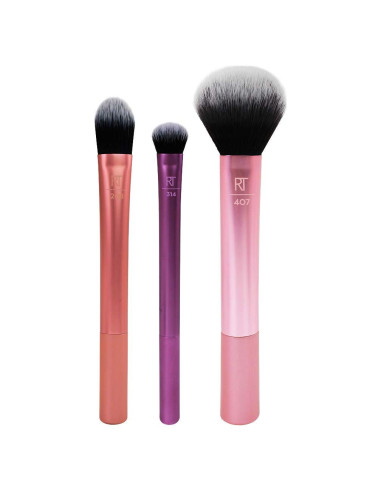 Kit de Brochas de Maquillaje de Viaje Real Techniques - 4 Piezas