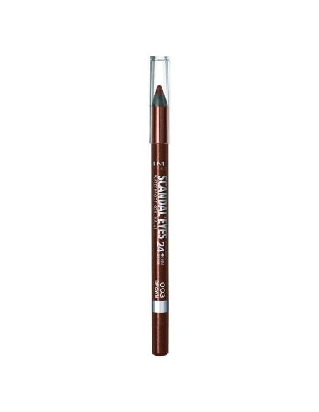 Lápiz de Ojos Gel Impermeable Rimmel London Scandaleyes Marrón 1.13g Lápiz de Ojos Gel Impermeable Rimmel London Scandaleyes Marrón 1.13g
