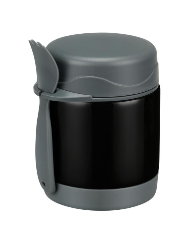 Termo de Sopa Howeemo 0.28L Acero Inoxidable Aislado Negro