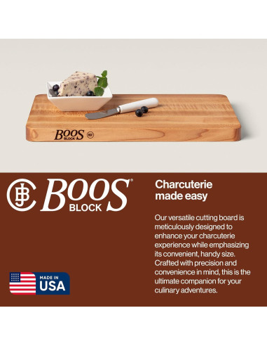 Tabla de Cortar de Madera John Boos 40.6x25.4cm Reversible
