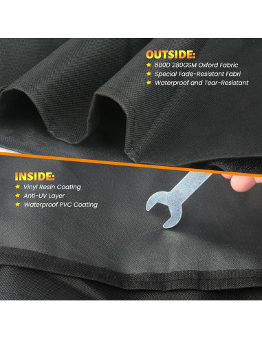 Funda Impermeable Unidanho para Parrilla Traeger Pro 575/22
