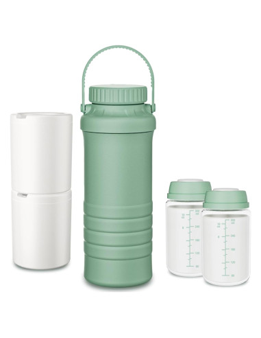 Enfriador de Leche Materna IHOLYLIVE 22oz con 2 Botellas