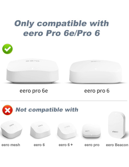 Soporte de Pared para Router eero Pro 6e/Pro 6 - Mamerry Soporte de Pared para Router eero Pro 6e/Pro 6 - Mamerry