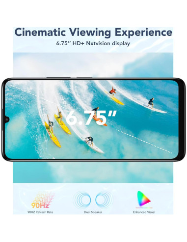 TCL 40XL 2023 Smartphone Desbloqueado 6GB 256GB 50MP Gris