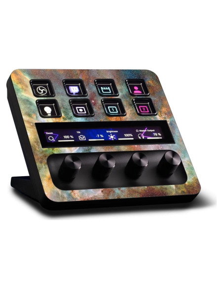 Piel Brillante MightySkins para Elgato Stream Deck + Nube Espacial Piel Brillante MightySkins para Elgato Stream Deck + Nube Espacial