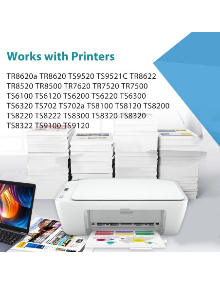 Paquete de 10 Cartuchos de Tinta Relcolor 280 281 XXL para Canon Paquete de 10 Cartuchos de Tinta Relcolor 280 281 XXL para Canon
