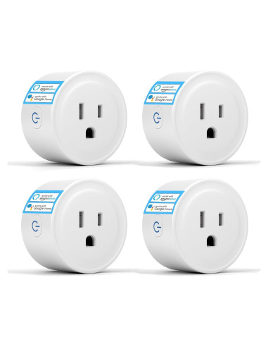 Enchufe Inteligente YNF WiFi Control Remoto Alexa Google 4P