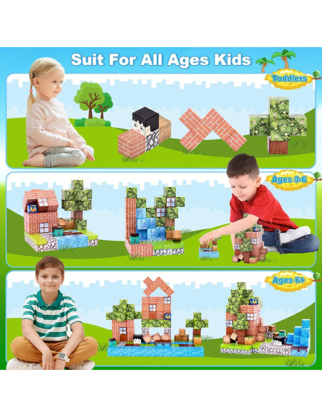 Set de Bloques Magnéticos Ludmila 118PCS - Juguetes STEM 3D Set de Bloques Magnéticos Ludmila 118PCS - Juguetes STEM 3D