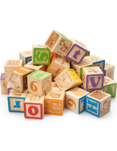 Bloques de Madera Jumbo ABC Maxim Enterprise 40 Pcs 2