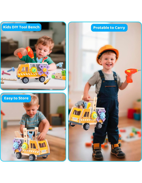 Juego de herramientas de madera 38PCS Shen Zhen para niños Juego de herramientas de madera 38PCS Shen Zhen para niños