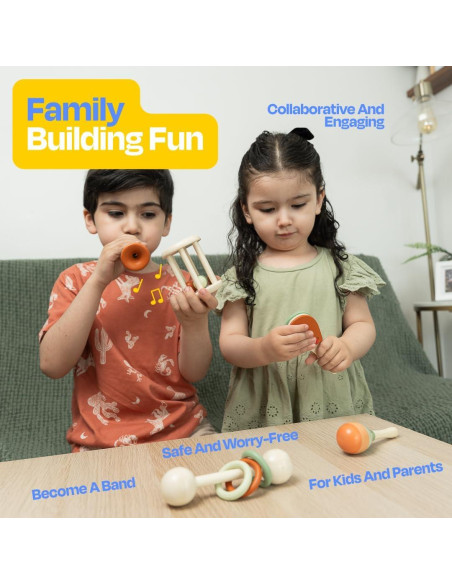 Conjunto Musical Montessori Angora para Niños 3 a 12 Años Conjunto Musical Montessori Angora para Niños 3 a 12 Años