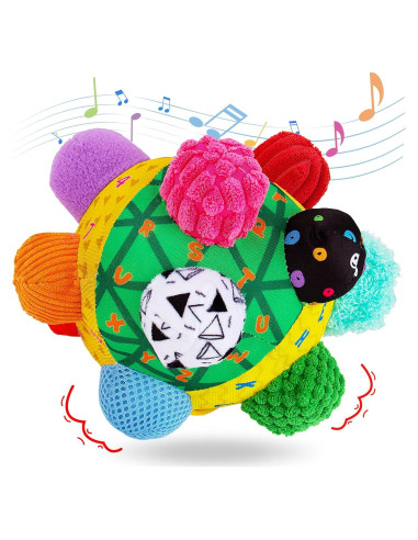 Bola Musical Sensorial para Bebés teytoy - Desarrollo Motor 1-3 Años