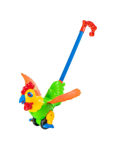 Andador de Empuje Gallo YARNOW Juguete Educativo 32x25 cm
