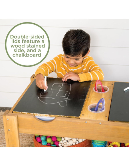 Mesa Sensorial de Madera MindWare - Juego para Niños 3-6 Años Mesa Sensorial de Madera MindWare - Juego para Niños 3-6 Años