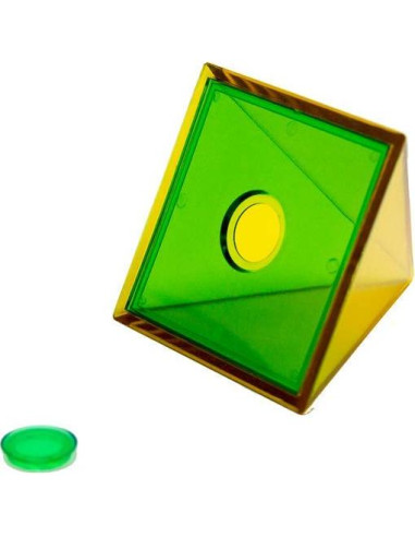 Juego de Formas 3D Rellenables hand2mind - 14 Sólidos Geométricos