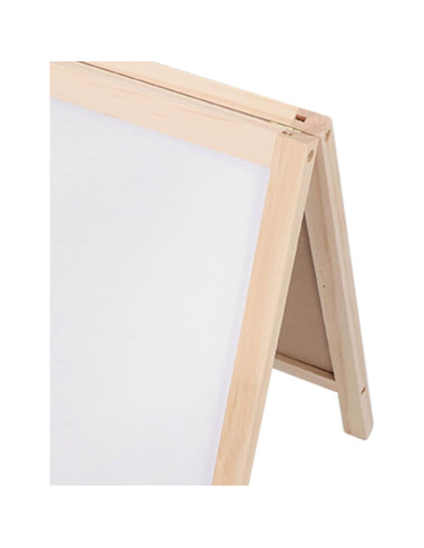 Caballete Infantil JANCAN Doble Cara Plegable 25x40cm Madera