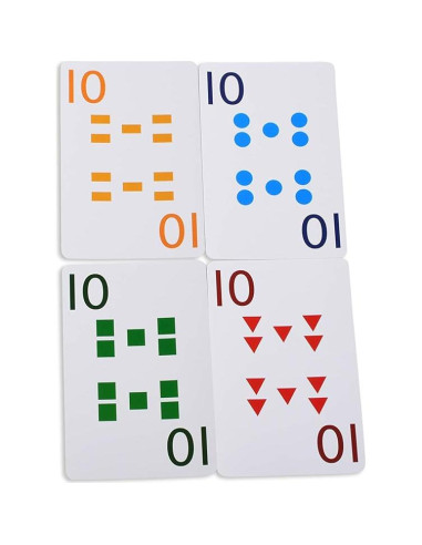 Cartas de Juego Amigables EDX Education - 8 Barajas 448 Cartas