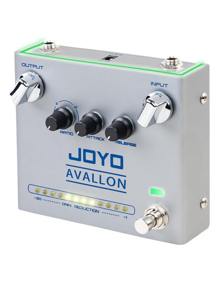 Pedal de Efecto Compresor JOYO R-19 AVALLON para Guitarra y Bajo Pedal de Efecto Compresor JOYO R-19 AVALLON para Guitarra y Bajo