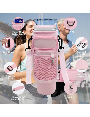 Accesorios para Taza Stanley 40 oz JMY con Funda y Popote