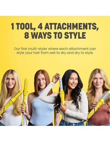 Secador Multiestilo 8 en 1 Drybar - Secado Rápido y Rizos