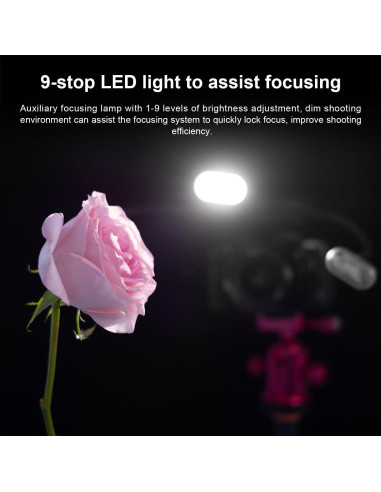 FOMITO Luz Flash Macro LED Flexible con 13 Filtros y USB