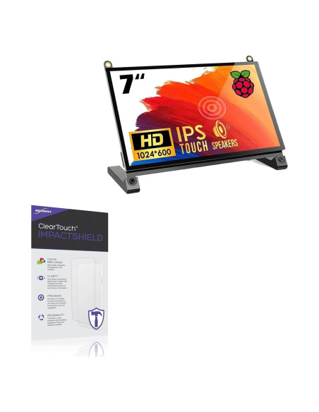 Protector de Pantalla BoxWave para Raspberry Pi 7" - 9H Dureza (2-Pack) Protector de Pantalla BoxWave para Raspberry Pi 7" - 9H Dureza (2-Pack)