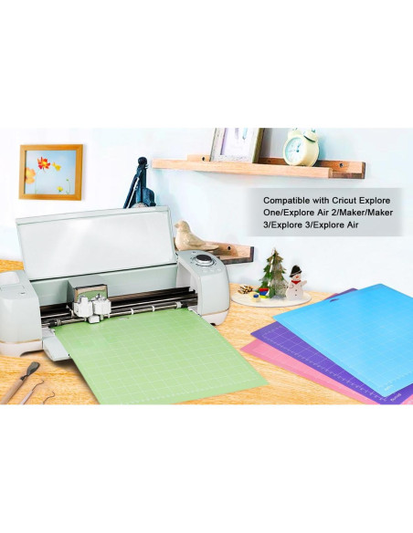 Alfombrillas de Corte Gwybkq 12 Pack 30x30 cm para Cricut Alfombrillas de Corte Gwybkq 12 Pack 30x30 cm para Cricut